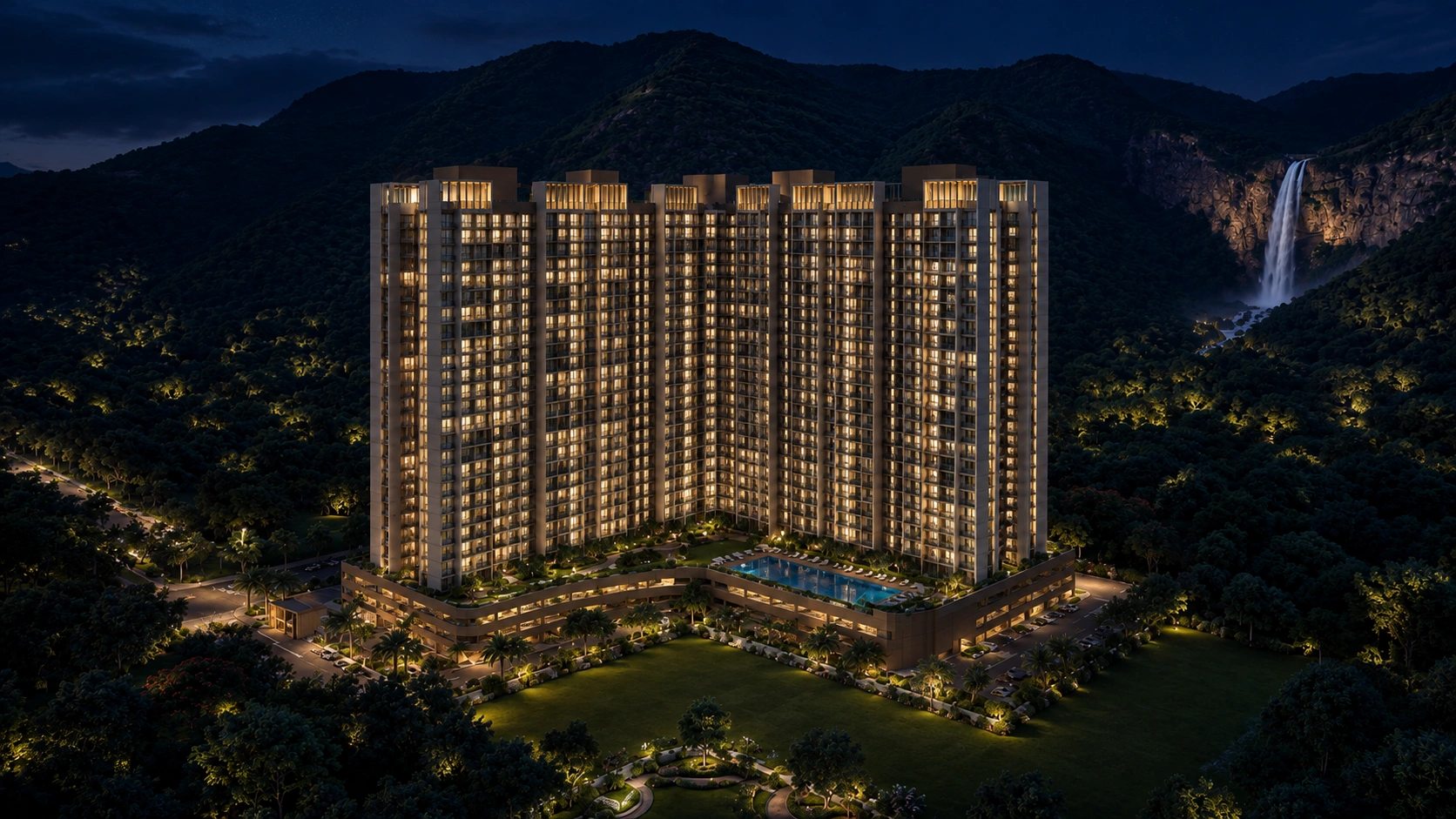Shreeji Bellevue Sector 05 Kharghar – luxury living spaces